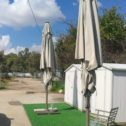⁦שמשיית עמוד אמצע מקצועית 3x3 - לבן⁩ – תמונה ⁦2⁩